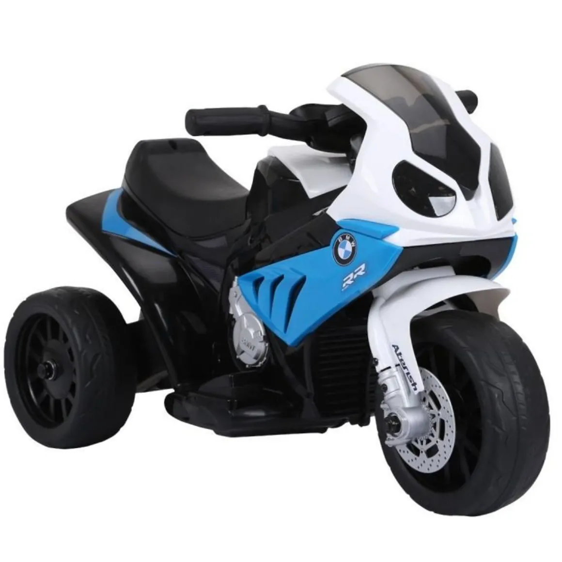 Moto Electrique BMW S1000, 25W pour Enfant, 3 Roues, Système Audio et Phares Fonctionnels