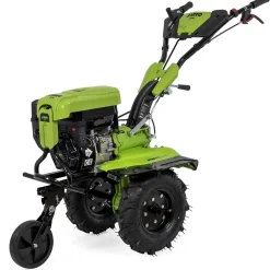 Motoculteur à essence 7CV 4T 5200W 212 cm3 Motobineuse avec Fraises et Butteur VITO