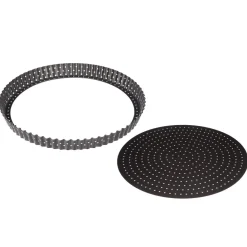 Moule acier à tarte rond 28 cm