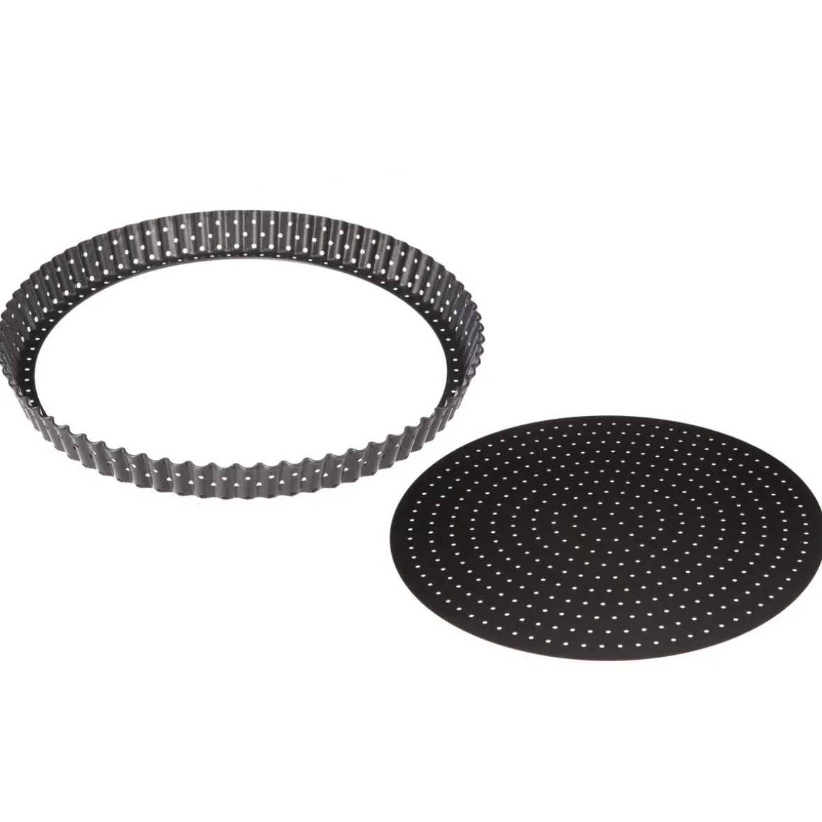 Moule acier à tarte rond 28 cm