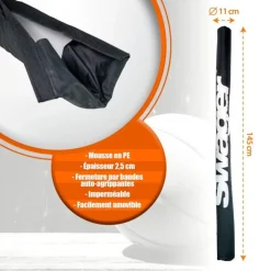 Mousse de protection pour poteau de panier de basket