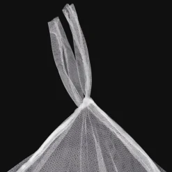 Moustiquaire de lit carré 3 ouvertures 2 pcs