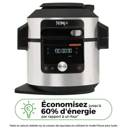 Multicuiseur SmartLid 12-en-1 Foodi MAX OL650EU- Noir