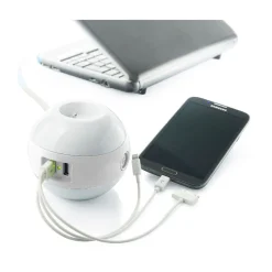 Multiprise USB Wattball Blanc