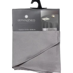 Nappe Antitache Ronde Unie 180cm Gris