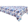 Nappe en toile cirée rectangulaire Figu - 140 x 250 cm - Bleu