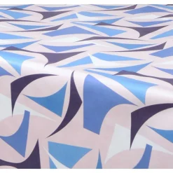 Nappe en toile cirée rectangulaire Figu - 140 x 250 cm - Bleu