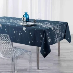 Nappe rectangulaire antitache et infroissable