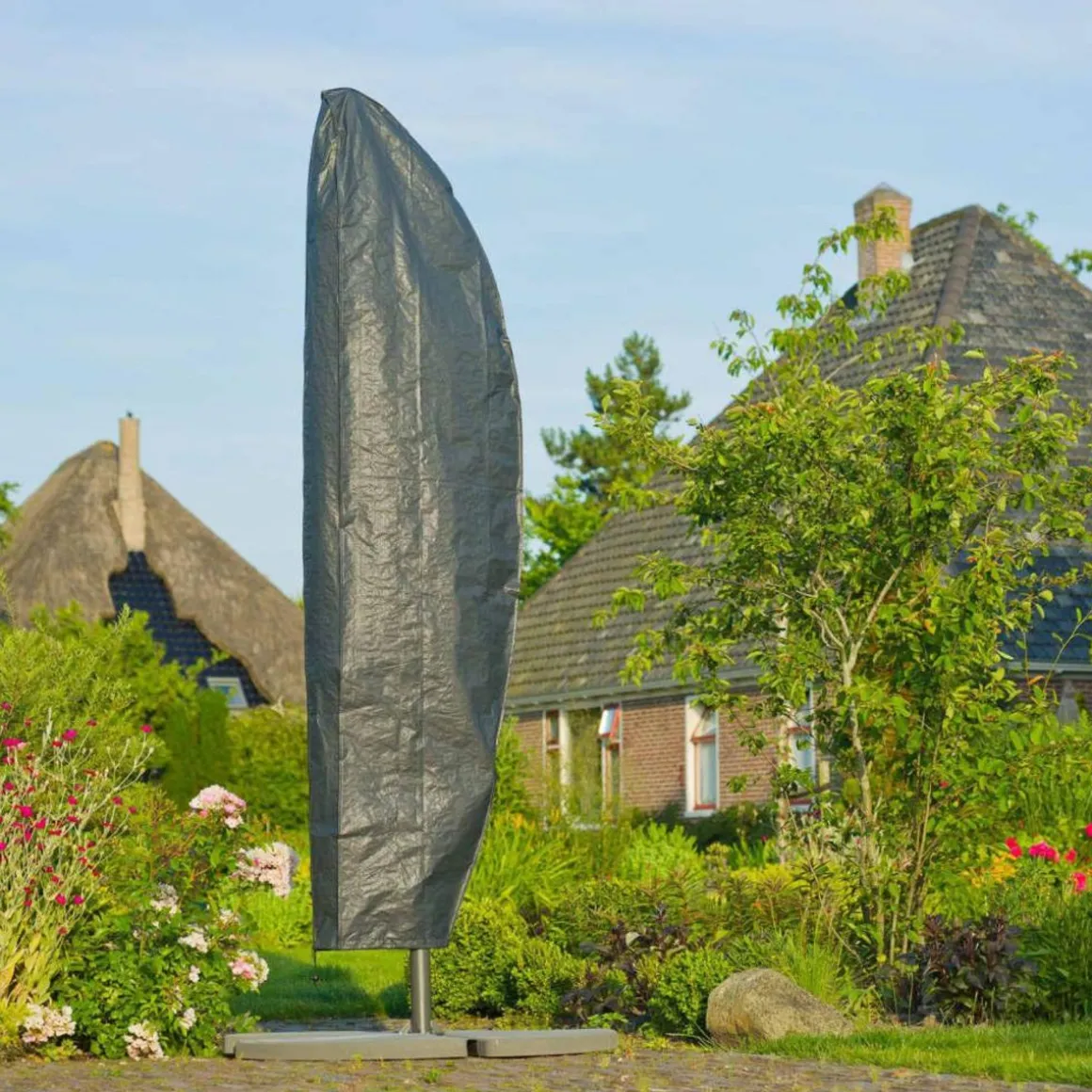 Nature Housse de protection pour parasols inclines 54/32x230 cm