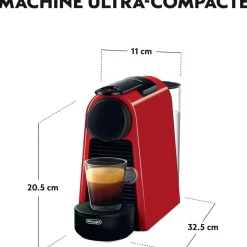 Nespresso Essenza mini rouge