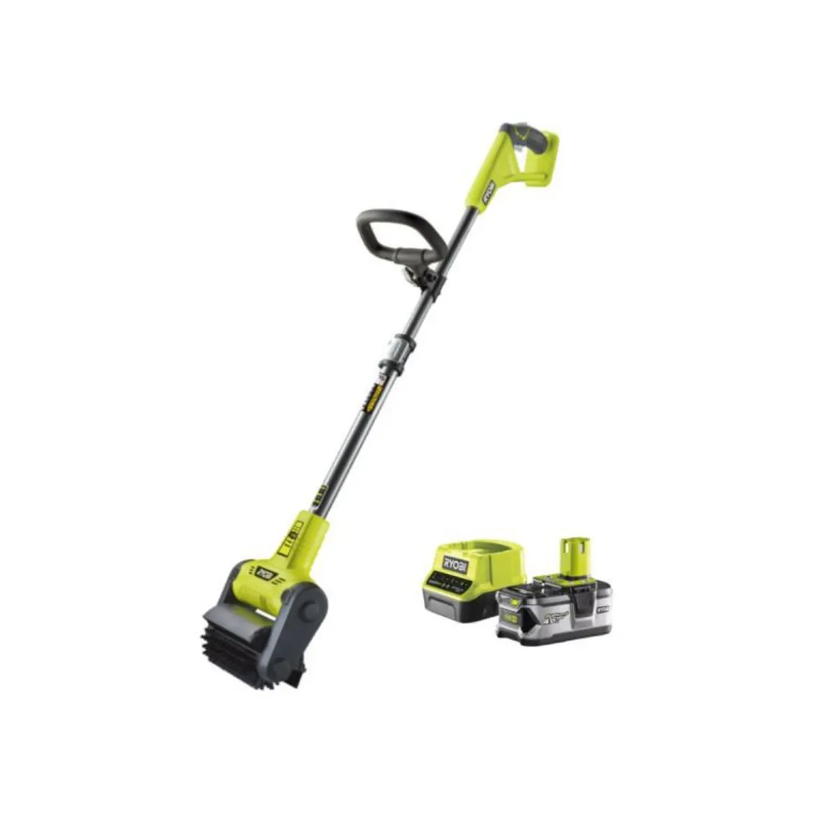 Nettoyeur de sol RYOBI 18V One+ - 1 batterie 4.0 Ah - 1 chargeur - RY18PCB-140