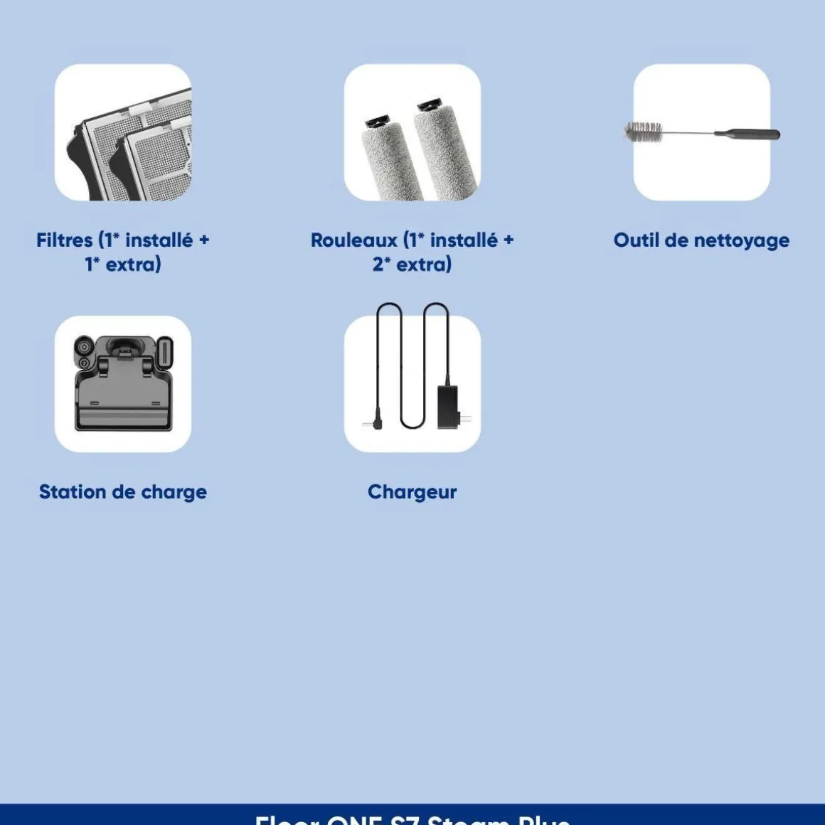 Nettoyeur de sols S7 Steam Plus