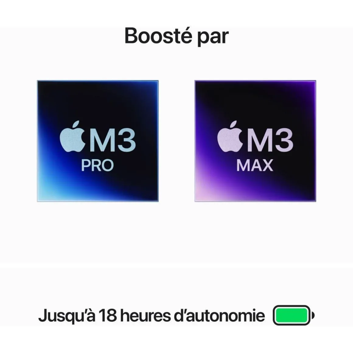 Ordinateur Apple Pro 14' M3 Max 36Go RAM 1To SSD Argent