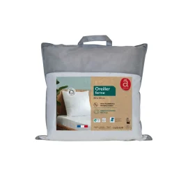 Oreiller confort ferme anti acariens