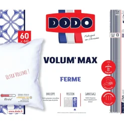 Oreiller confort ferme VOLUM’ MAX