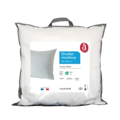 Oreiller confort moelleux en microfibre BASIC