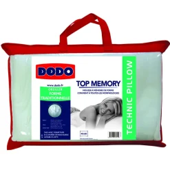 Oreiller ergonomique à mémoire de forme TOP MEMORY