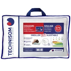 Oreiller ergonomique à mémoire de forme BASE FIT