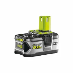 Pack 2 batteries RYOBI 18V One+ 5.0Ah LithiumPlus - 1 chargeur rapide 2.0Ah RC18120-250