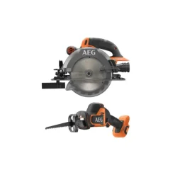 Pack AEG Scie circulaire - Scie Sabre - 18 V - Subcompact - Brushless