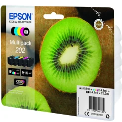 Pack de 5 cartouches d'encre Kiwi N202