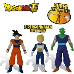 Pack de 3 figurines Monster Flex Dragon Ball