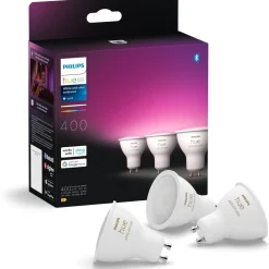 Pack Pack de 3 ampoules 4.3W GU10 White&Color