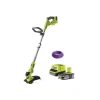 Pack RYOBI coupe bordures hybride 18V One+ - 1 batterie 2.5Ah LithiumPlus - 1 chargeur rapide - bob