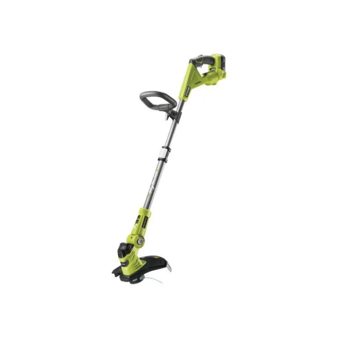 Pack RYOBI coupe bordures hybride 18V One+ - 1 batterie 2.5Ah LithiumPlus - 1 chargeur rapide - bob