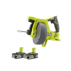 Pack RYOBI Déboucheur 18V Oneplus - 2 batteries LithiumPlus 2.5Ah - R18DA-0