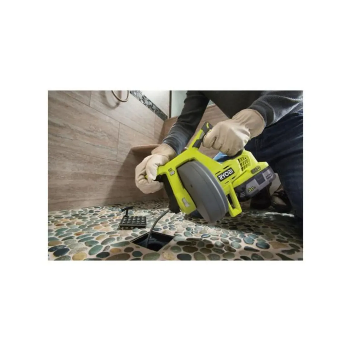 Pack RYOBI Déboucheur 18V Oneplus - 2 batteries LithiumPlus 2.5Ah - R18DA-0