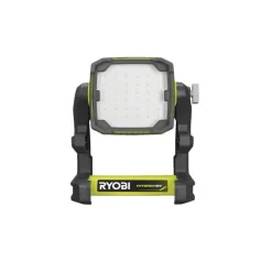 Pack RYOBI Projecteur LED 18V One+ 1800 lumens RLFD18-0 - 1 Batterie 2.5Ah - 1 Chargeur rapide RC18