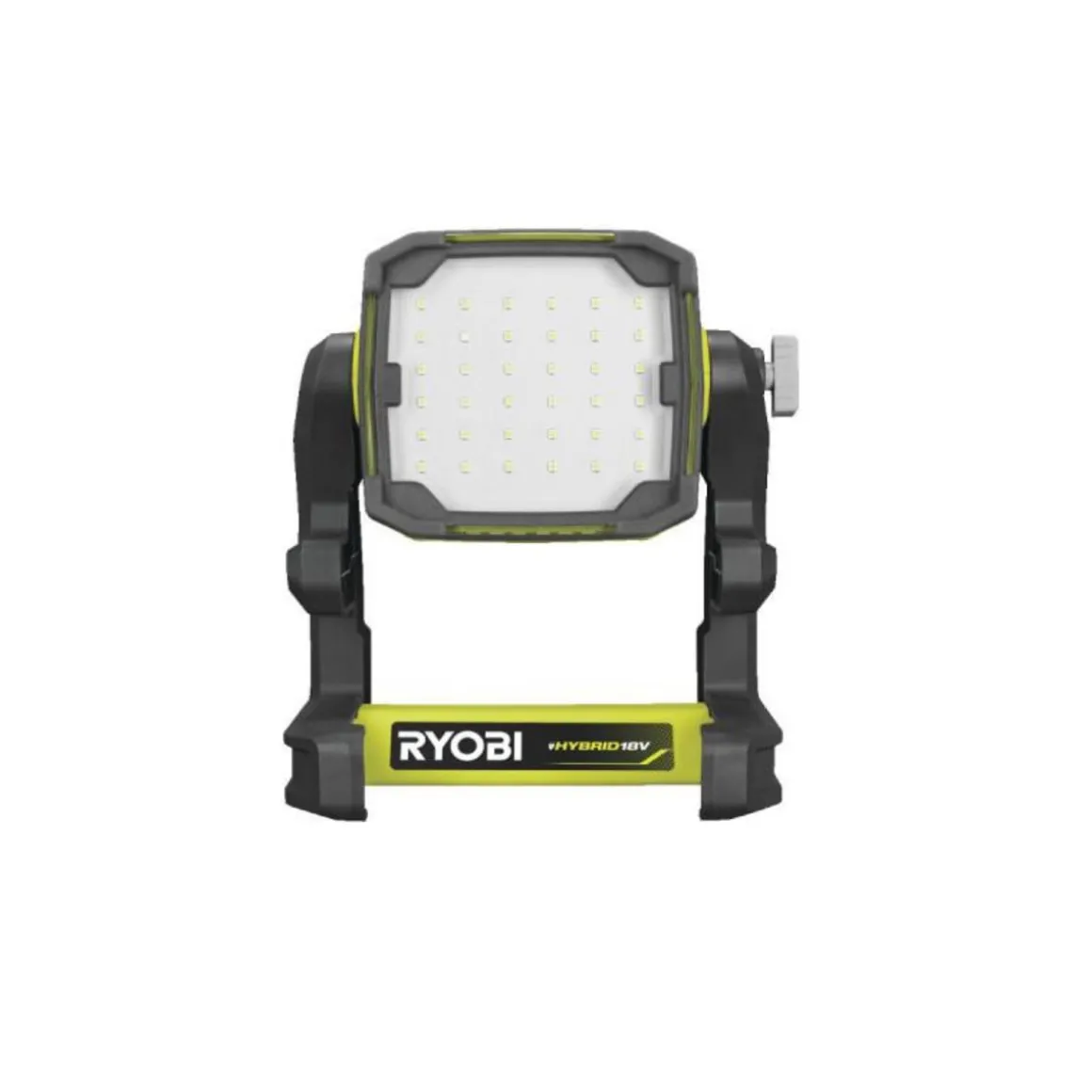 Pack RYOBI Projecteur LED 18V One+ 1800 lumens RLFD18-0 - 1 Batterie 2.5Ah - 1 Chargeur rapide RC18
