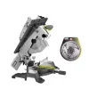 Pack RYOBI scie sur table et onglet électrique 1800W 254mm RTMS1800-G - lame carbure pour scies à c