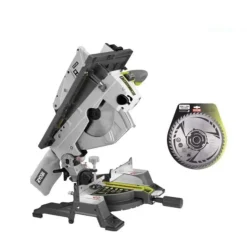Pack RYOBI scie sur table et onglet électrique 1800W 254mm RTMS1800-G - lame carbure pour scies à c