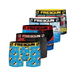 Pack Surprise de 5 Boxers microfibre homme