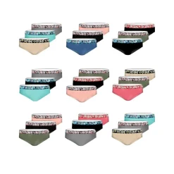 Pack Surprise de 3 Boxers coton femme