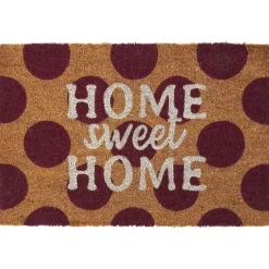 Paillasson Coco 40x60 cm pois Home Sweet Home