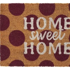 Paillasson Coco 40x60 cm pois Home Sweet Home