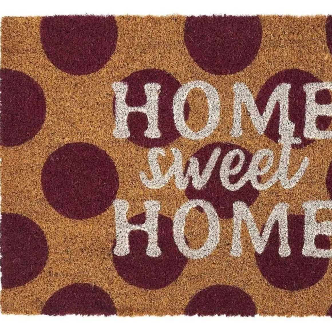 Paillasson Coco 40x60 cm pois Home Sweet Home
