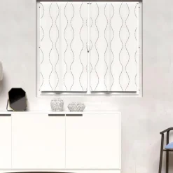 Paire de brise bise 60x120 cm PERLE, par Soleil d'ocre