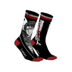 Paire de chaussettes dépareillées Attack On Titan Livai
