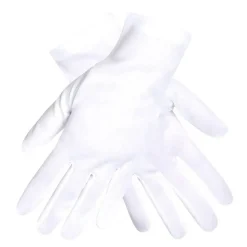 Paire De Gants Courts Blancs