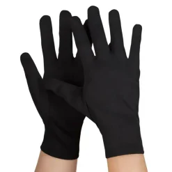 Paire De Gants Courts Noirs