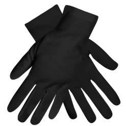 Paire De Gants Courts Noirs
