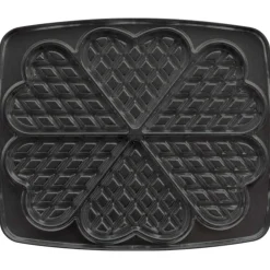 Paire de plaques pour 6 gaufres c?ur pour super 2 gaufres - 030522