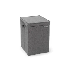 Panier à linge empilable noir 35 litres