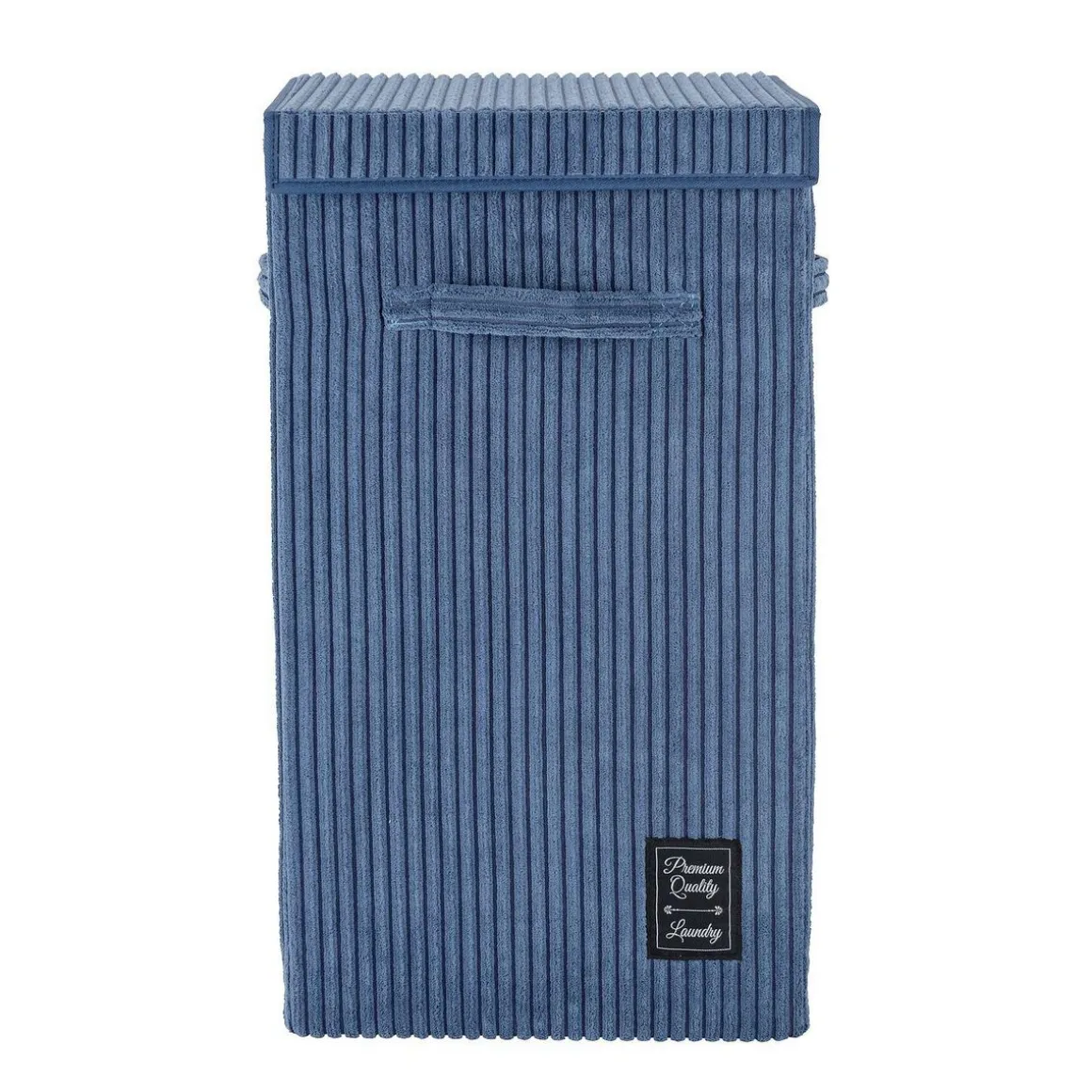 Panier à linge vintage desing velours Cora