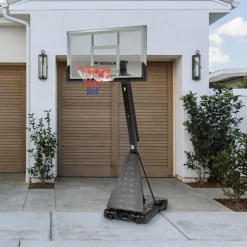 Panier de Basket sur Pied Mobile Cleveland Hauteur Réglable de 2,30m à 3,05m (7,5' a 10')