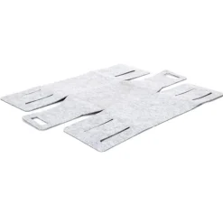 Panier de Rangement Feutre Pliable 50cm Gris